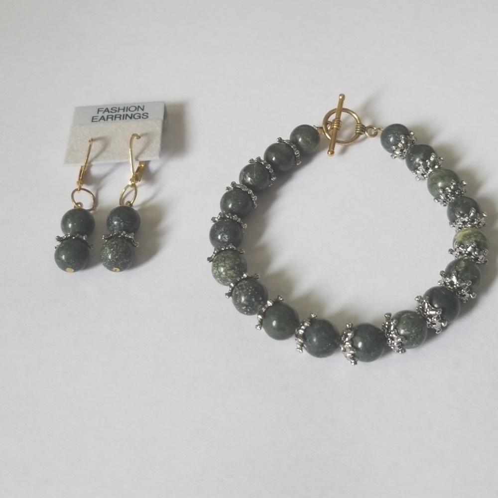 Russian jade set